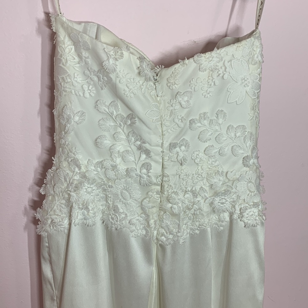 Galina, size 2 bridal jumpsuit LOVELY!!!! - Picture 5 of 6
